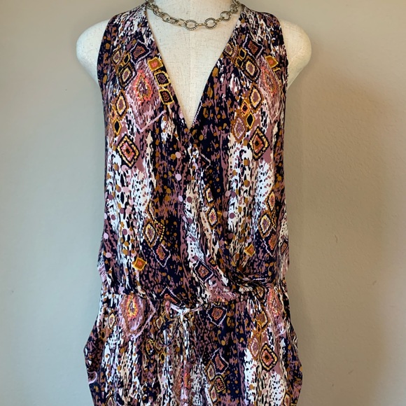 VERONICA M. Sleeveless Jogger Jumpsuit 💖 RARE - Picture 1 of 8